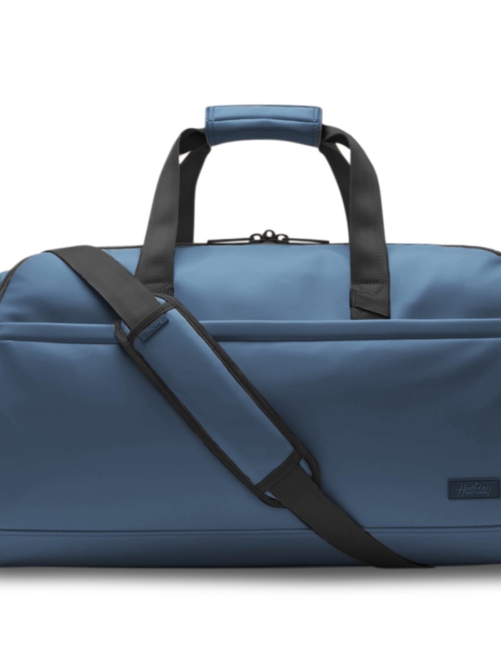NWT Halfday Convertible 2-In-1 Vegan Leather Premium Garment Duffel 45L, Ocean